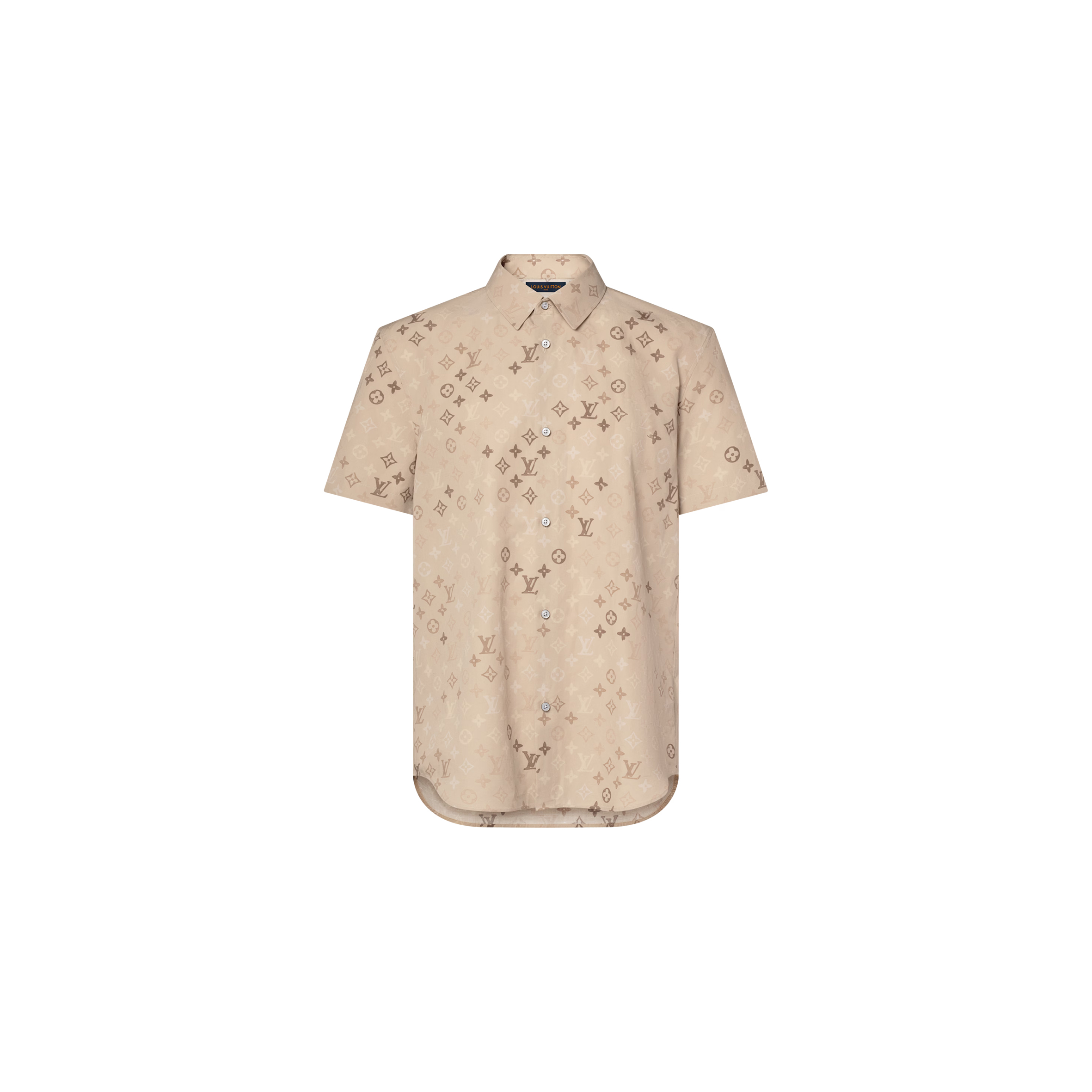 LOUIS VUITTON MONOGRAM SHORT SLEEVED SHIRT 1AK77Y